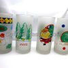 Coca Cola Hong Kong Christmas Glasses Set of 4