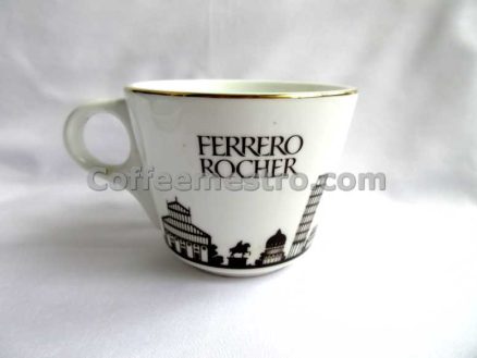 Ferrero Rocher Collectible Coffee Cup and Plate Set