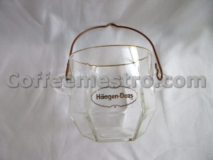 Haagen Daz Glass Fondue Pot Box Set
