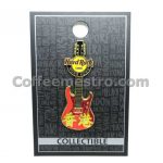Hard Rock Cafe Hong Kong Chinese Guitar Pin