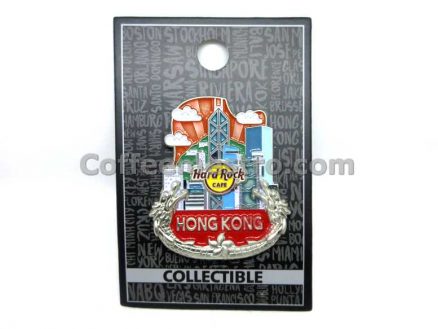 Hard Rock Cafe Hong Kong City Icon Pin