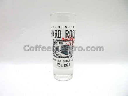 Hard Rock Cafe Hong Kong Cordial Glass (Hong Kong Location Stamp)