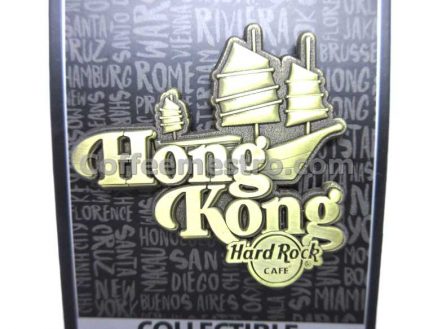 Hard Rock Cafe Hong Kong Destination Name Pin