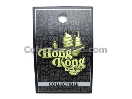 Hard Rock Cafe Hong Kong Destination Name Pin