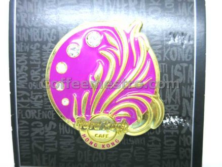 Hard Rock Cafe Hong Kong Exclusive Hijab Pin Pink