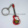 Hard Rock Cafe Hong Kong Guitar Key Chain Red