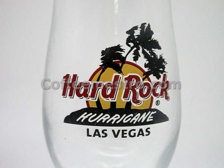 Hard Rock Cafe Las Vegas Hurricane Glass