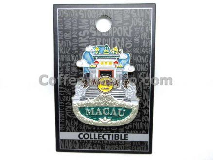 Hard Rock Cafe Macau City Icon Pin