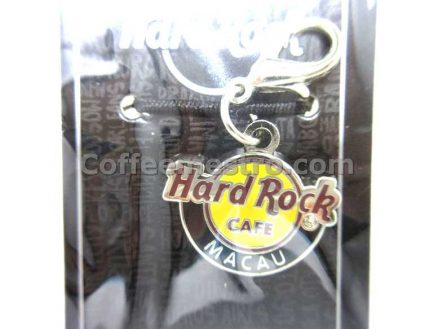 Hard Rock Cafe Macau City Logo Charm