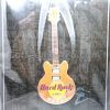 Hard Rock Cafe Macau Exclusive Core Guitar Pin Orange Color