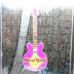 Hard Rock Cafe Macau Exclusive Core Guitar Pin Purple