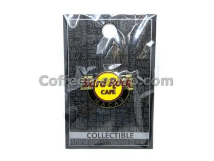 Hard Rock Cafe Macau HR Classic Logo Button Pin