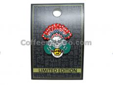 Hard Rock Cafe Macau HRC Opera Skull Green Pin Limited Edition