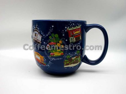 Hong Kong Disneyland Mickey Mouse "Happy Journeys" Souvenir Mug