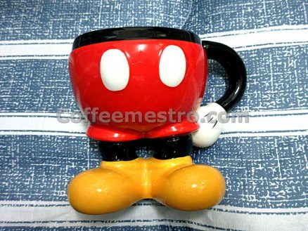 Hong Kong Disneyland Mickey Mouse Legs Alike Mug