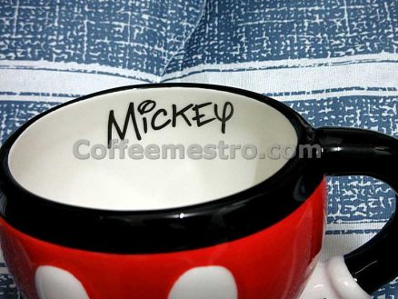 Hong Kong Disneyland Mickey Mouse Legs Alike Mug