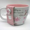 Hong Kong Disneyland Minnie Mouse Cherry Blossom Souvenir Mug