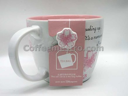 Hong Kong Disneyland Minnie Mouse Cherry Blossom Souvenir Mug