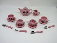 Hong Kong Disneyland Minnie Mouse Mini Ceramic Tea Set
