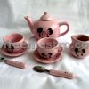 Hong Kong Disneyland Minnie Mouse Mini Ceramic Tea Set
