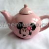 Hong Kong Disneyland Minnie Mouse Mini Ceramic Tea Set