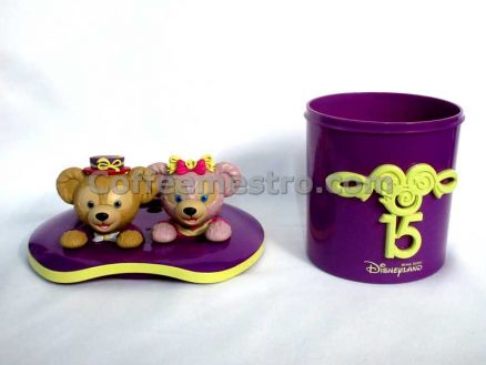 Hong Kong Disneyland Outdoor Vending Cart 15th Anniversary Drinking Cup