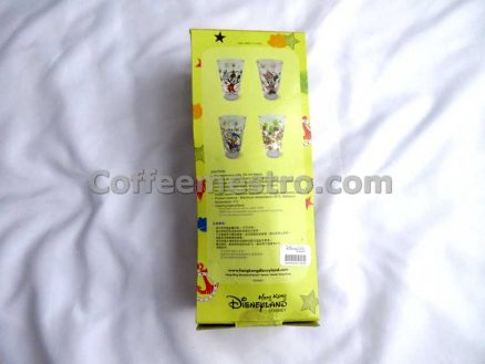 Hong Kong Disneyland PVC Cup Set of 4