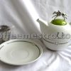 Horseshoe Graphic Ceramic Tea Pot and Cup Box Set