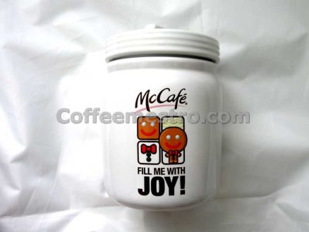 McCafé McDonald's Hong Kong Collectible Ceramic Jar