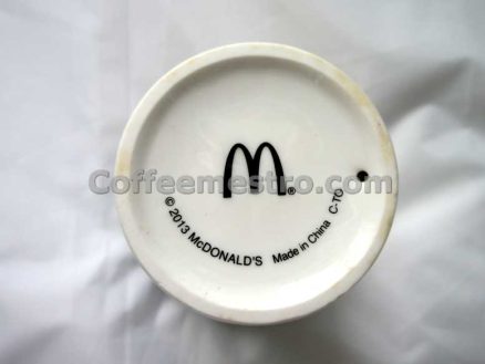 McCafé McDonald's Hong Kong Collectible Ceramic Tumbler