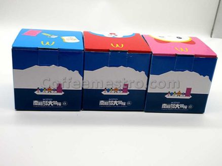 McDonald's Doraemon Glass Set of 3