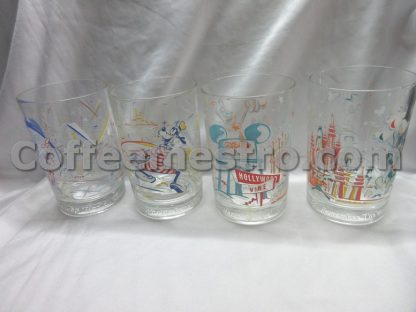 McDonald's Walt Disney World Remember The Magic 25th Anniversary Glasses Set of 4