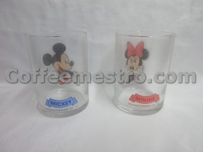 Mickey and Minnie Graphic Glasses Set of 2