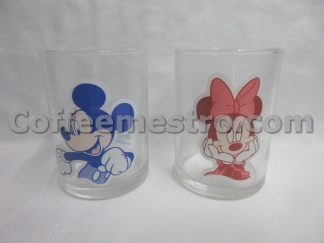 Mickey and Minnie Graphic Glasses Set of 2