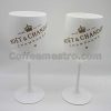 Moët & Chandon Ice Imperial 2 Flutes Acrylic-Goblets Glasses Box Set