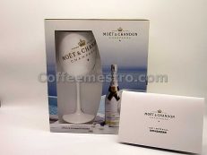 Moët & Chandon Ice Imperial 2 Flutes Acrylic-Goblets Glasses Box Set