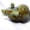 Sea Shell Shape Ceramic Tea Pot and 4 Cups Set