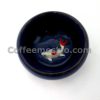 Six Ceramic Tea Cups with Koi Fish Shape at the Bottom