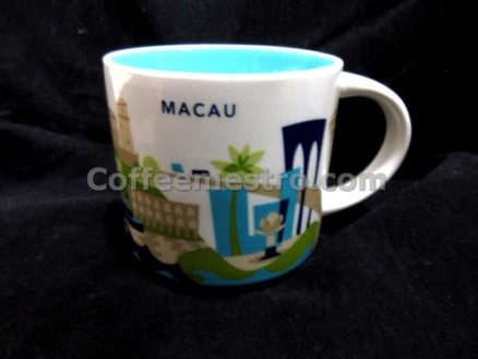 Starbucks 14oz You Are Here Macau Mug