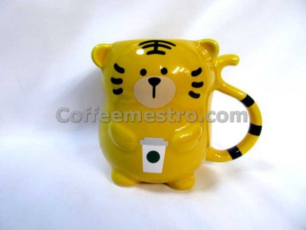 Starbucks 2022 Chinese New Year (Year of the Tiger) 10oz Yellow Mug