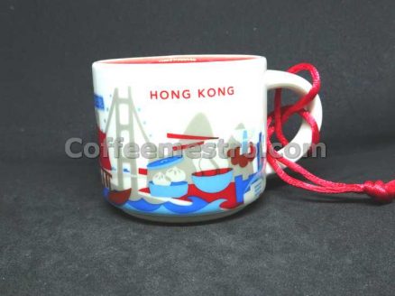 Starbucks 2oz You Are Here Hong Kong Mug / Ornament