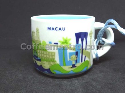 Starbucks 2oz You Are Here Macau Mug / Ornament