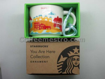 Starbucks 2oz You Are Here Taipei Mug / Ornament