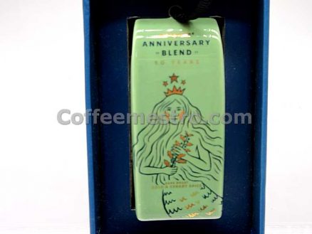 Starbucks 50th Anniversary Siren Coffee Bag Ornament