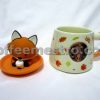 Starbucks Autumn Fox Ceramic Mug