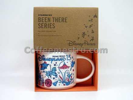 Starbucks Been There Series Hong Kong Disneyland15th Anniversary Edition 14oz Mug