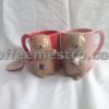 Starbucks China Sea Otter Graphic Ceramic Mugs (237ml) Set of 2
