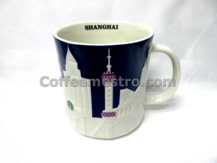 Starbucks China Shanghai 16oz Relief Mug