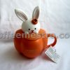 Starbucks Chinese Mid Autumn Festival Rabbit and Persimmon Shape Mug