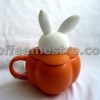 Starbucks Chinese Mid Autumn Festival Rabbit and Persimmon Shape Mug